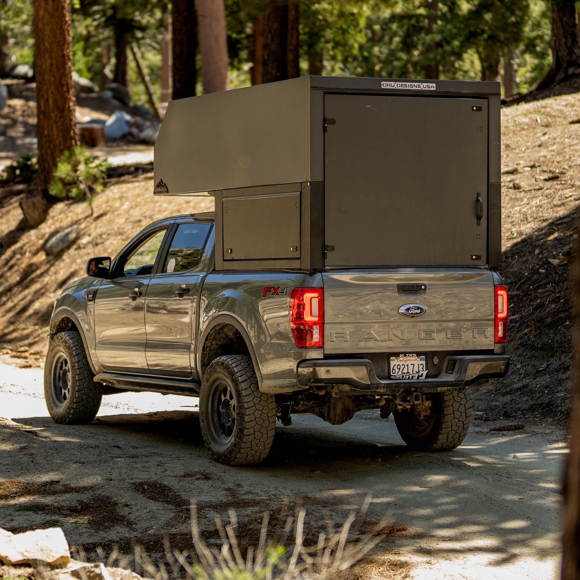 pickup camper The Pioneer Camper – Oru Designs USA